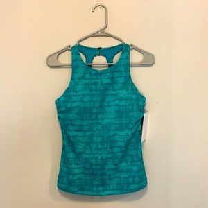 Athleta Maldives Printed Tankini Top 34B/C